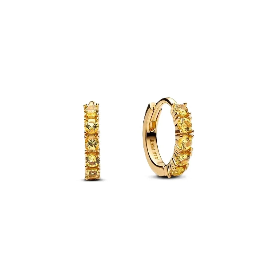 290528CZ - PANDORA JEWELS Mod. CUBIC ZIRCONIA SILVER STUD EARRINGS