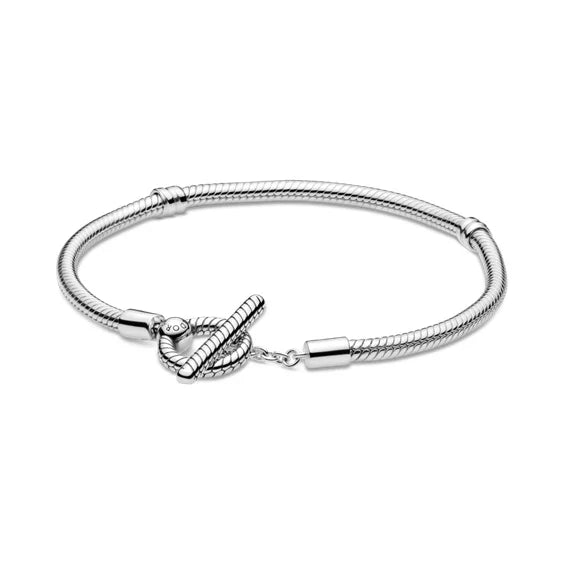 599082C00-17 - PANDORA JEWELS Mod. MOMENTS T-BAR SNAKE CHAIN - Size 17 ***SPECIAL PRICE****
