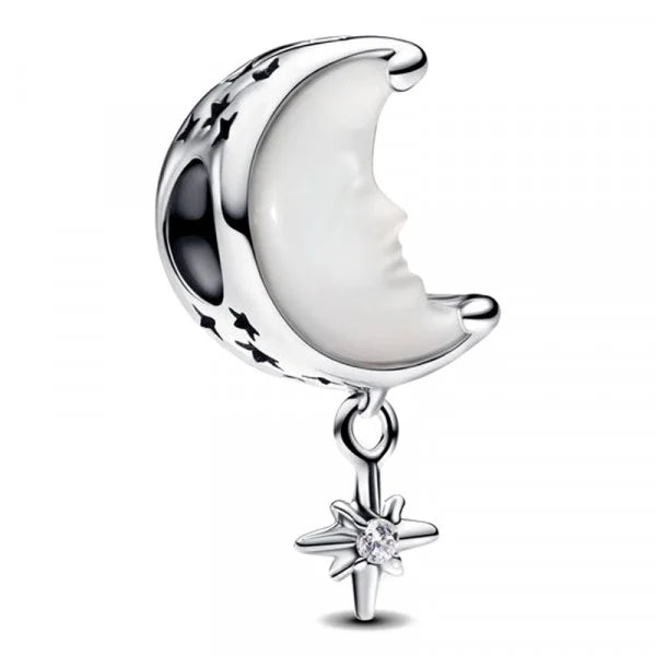 793594C01 - PANDORA CHARMS Mod. MOON & NORTH STAR