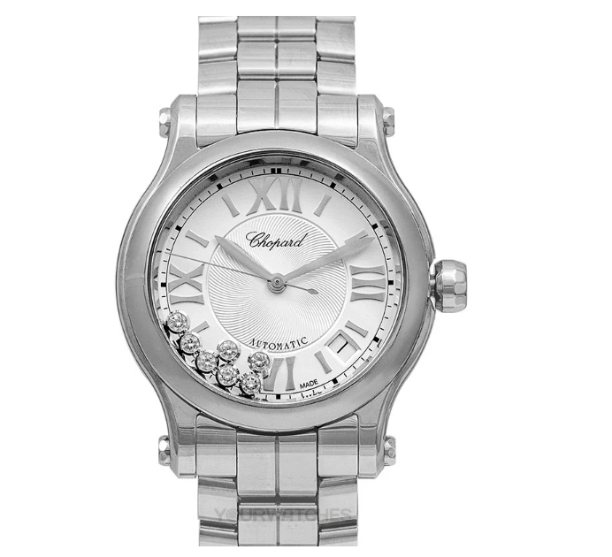 278559-3002 - CHOPARD MOD. HAPPY SPORT AUTOMATIC W/Diamonds