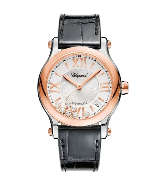 278559-6001 - CHOPARD MOD. HAPPY SPORT AUTOMATIC W/Diamonds