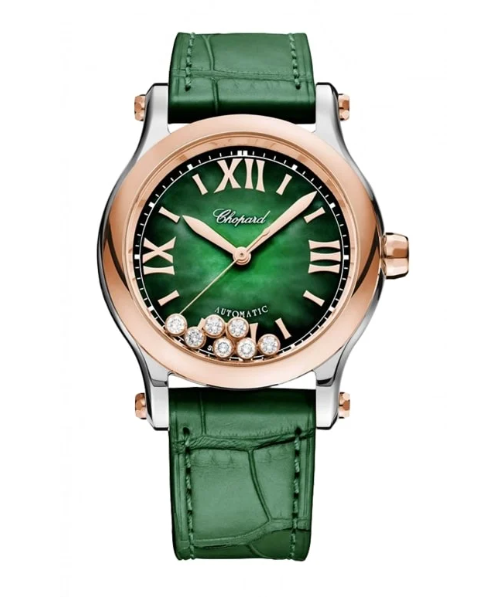 278578-6002 - CHOPARD MOD. HAPPY SPORT AUTOMATIC W/Diamonds