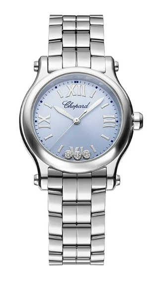 278590-3010 - CHOPARD MOD. HAPPY SPORT AUTOMATIC W/Diamonds