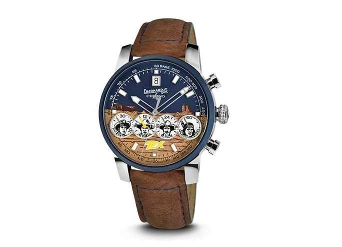 31078 CP - EBERHARD Mod. 4 TEX WILLER CHRONO LIMITED EDITION
