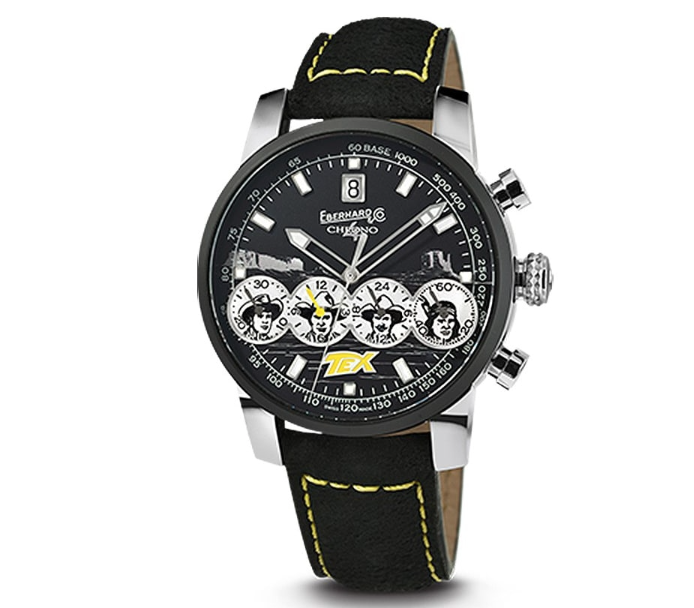 31079 CP - EBERHARD Mod. 4 TEX WILLER CHRONO LIMITED EDITION