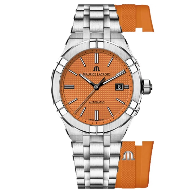 AI6008-SS00F-530-E - MAURICE LACROIX MOD. AIKON AUTOMATIC