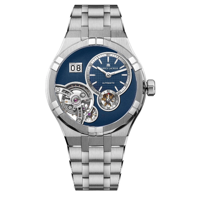AI6118-SS00E-430-C - MAURICE LACROIX MOD. AIKON MASTER GRAND DATE
