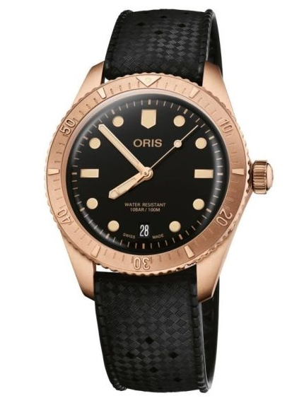 733777131540741918BR - ORIS MOD. DIVERS SIXTY-FIVE COTTON CANDY SEPIA