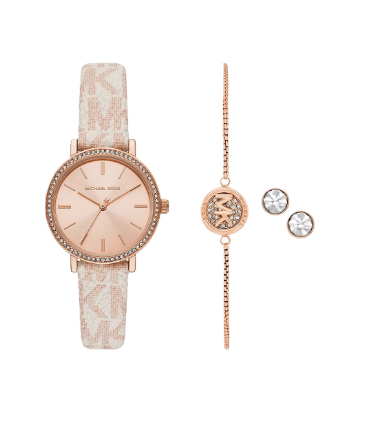 MKO9002SET - MICHAEL KORS Mod. ADDYSON Special Pack + Bracelet + Earrings