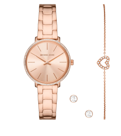 MK1040 - MICHAEL KORS Mod. PYPER Special Pack (watch-bracelet-earrings)