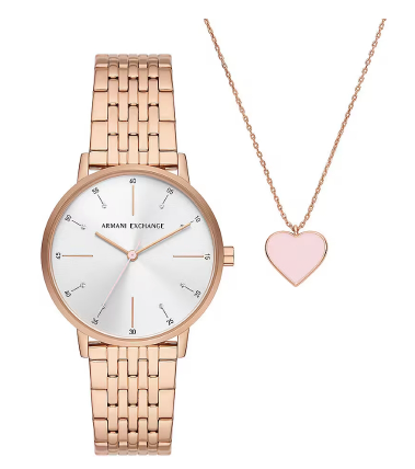 AX7145SET - ARMANI EXCHANGE Mod. LOLA Set + necklace