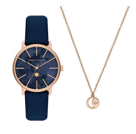 AX7149SET - ARMANI EXCHANGE Mod. LOLA Set + necklace
