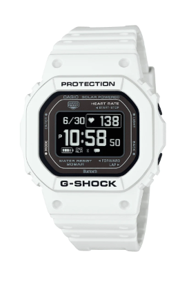 DW-H5600-7ER - CASIO G-SHOCK Mod. G-SQUAD THE ORIGIN White - HEART RATE SERIE