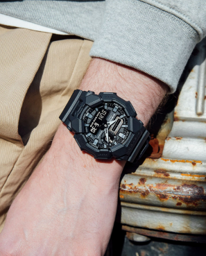 GA-010-1A1ER - CASIO G-SHOCK Mod. NEW RUGGED BASIC Digital 10-Year Battery