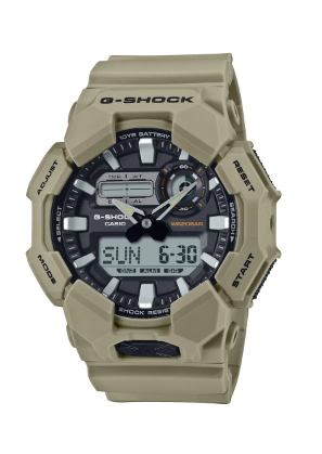 GA-010-5AER - CASIO G-SHOCK Mod. NEW RUGGED BASIC Digital 10-Year Battery