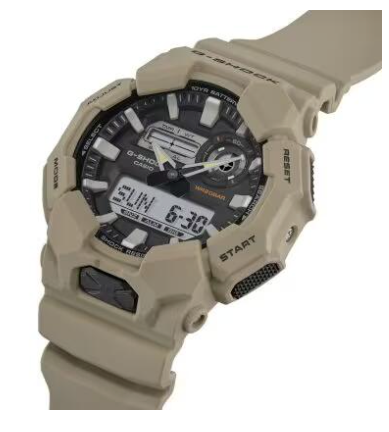 GA-010-5AER - CASIO G-SHOCK Mod. NEW RUGGED BASIC Digital 10-Year Battery