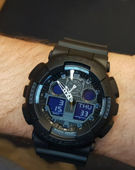 GA-100-1A1ER - CASIO G-SHOCK Mod. GS BASIC