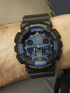 GA-100-1A2ER - CASIO G-SHOCK Mod. GS BASIC