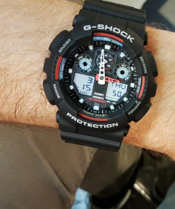 GA-100-1A4ER - CASIO G-SHOCK Mod. GS BASIC