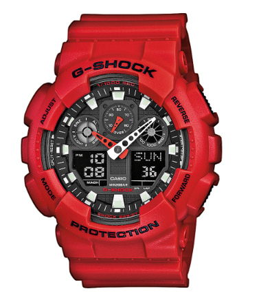 GA-100B-4AER - CASIO G-SHOCK Mod. GS BASIC