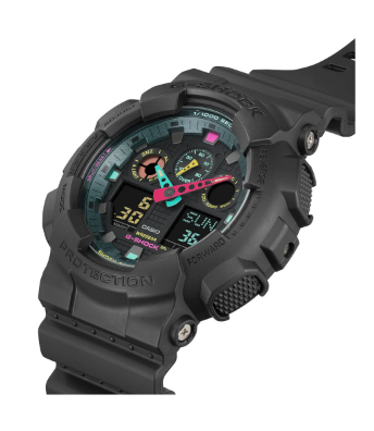 GA-100MF-1AER - CASIO G-SHOCK Mod. OVERSIZE - MATTE FLUO SERIE - BLACK
