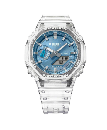 GA-2100BM-7A2ER - CASIO G-SCHOCK Mod. BRIGHT METALLIC - LIGHT BLUE
