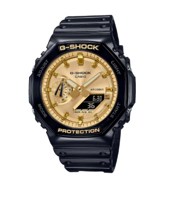 GA-2100GB-1AER - CASIO G-SHOCK Mod. OAK - Gold dial