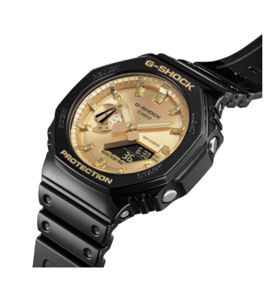 GA-2100GB-1AER - CASIO G-SHOCK Mod. OAK - Gold dial