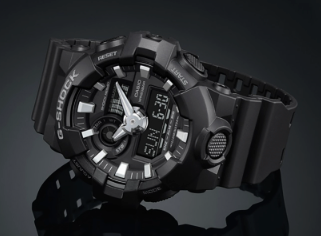 GA-700-1BER - CASIO G-SHOCK Mod. OVERSIZED FULL BLACK