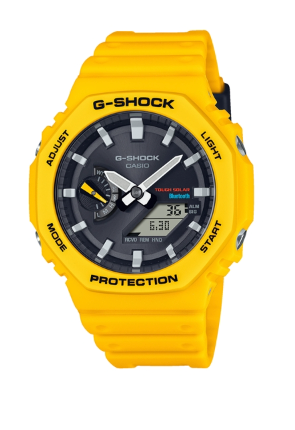 GA-B2100C-9AER - CASIO G-SHOCK Mod. NEW OAK Yellow - Tough Solar, Bluetooth®