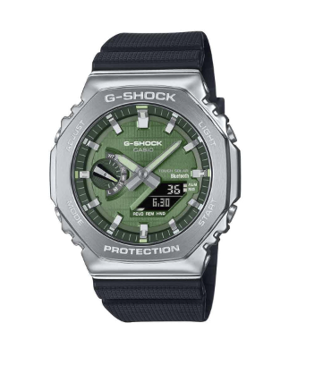 GBM-2100A-1A3ER - CASIO G-SHOCK Mod. G-STEEL TOUGH SOLAR Bluetooth® - GREEN