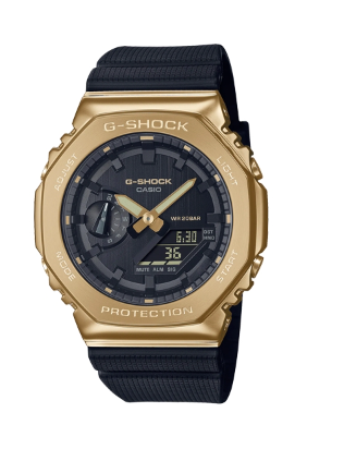GM-2100G-1A9ER - CASIO G-SHOCK Mod. OAK METAL COVERED OAK METAL COVERED - GOLD