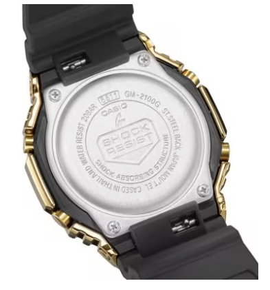 GM-2100G-1A9ER - CASIO G-SHOCK Mod. OAK METAL COVERED OAK METAL COVERED - GOLD
