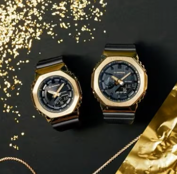 GM-2100G-1A9ER - CASIO G-SHOCK Mod. OAK METAL COVERED OAK METAL COVERED - GOLD