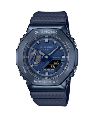 GM-2100N-2AER - CASIO G-SHOCK Mod. OAK METAL COVERED - Blue