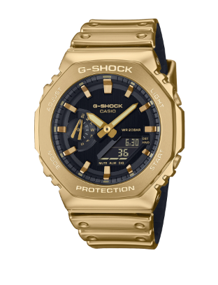 GM-2100YMG-9AER - CASIO G-SHOCK Mod. G-STEEL - FINE METALLIC SERIES - GOLD