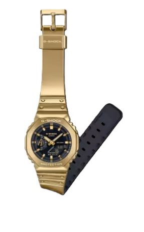 GM-2100YMG-9AER - CASIO G-SHOCK Mod. G-STEEL - FINE METALLIC SERIES - GOLD
