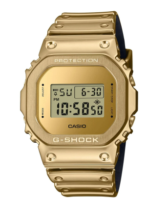 GM-5600YMG-9ER - CASIO G-SHOCK Mod. THE ORIGIN - FINE METALLIC SERIES - Gold