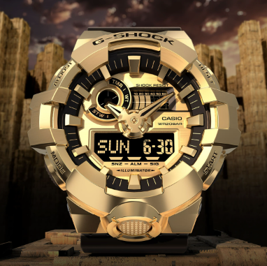 GM-700G-9AER - CASIO G-SHOCK Mod. G-STEEL BOLD GOLD