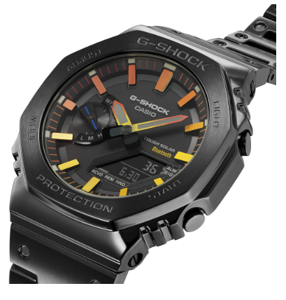 GM-B2100BPC-1AER - CASIO G-SHOCK Mod. OAK FULL METAL - BLACK POLYCHROMATIC ACCENTS SERIE