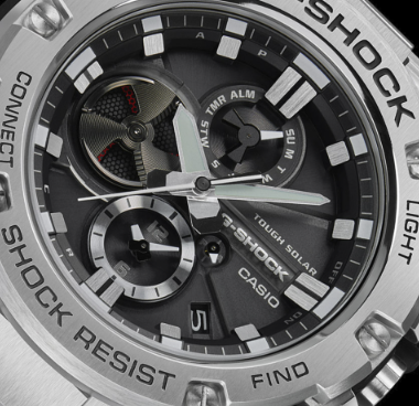 GST-B100D-1AER - CASIO G-SHOCK MASTER OF G Mod. G-STEEL Bluetooth®