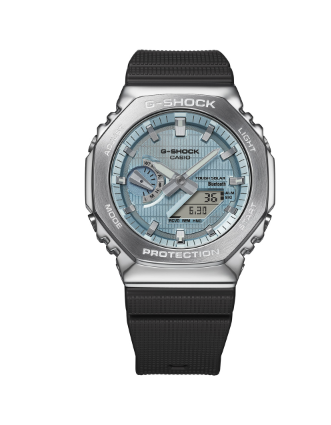 GBM-2100A-1A2ER - CASIO G-SHOCK Mod. G-STEEL Bluetooth® - LIGHT BLUE