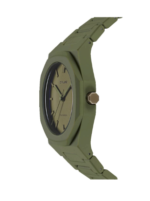 D1-PCBJ22 - D1 MILANO POLYCARBON Mod. MILITARY GREEN - COLOR BLOCK EDITION