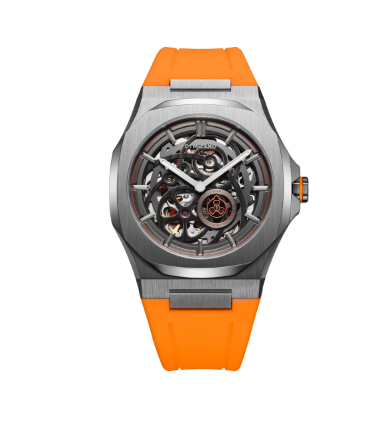 D1-SKRJ16 - D1 MILANO SKELETON BRACELET Mod. SLICE ORANGE - Automatic