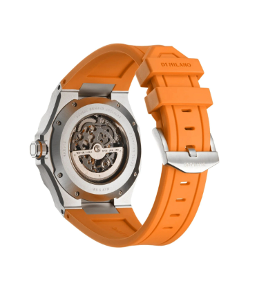 D1-SKRJ16 - D1 MILANO SKELETON BRACELET Mod. SLICE ORANGE - Automatic