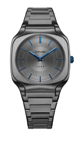 D1-SQBJ02 - D1 MILANO SQUARE BRACELET Mod. TITANIUM