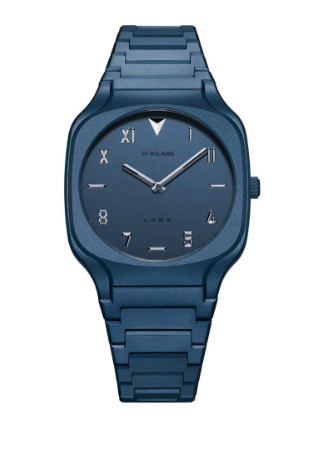 D1-SQBJ09 - D1 MILANO SQUARE BRACELET Mod. GALAXY BLUE