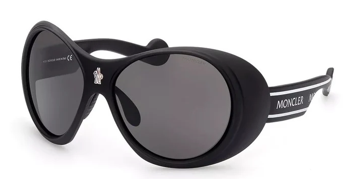 ML0148 6402A - MONCLER SUNGLASSES Mod. BLACK OVAL ***SPECIAL PRICE***