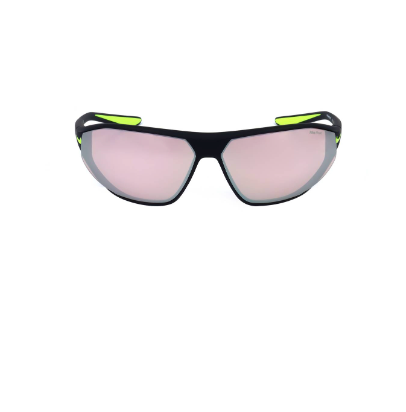 E_ DQ0992-012 65-12-140 - NIKE SUNGLASSES Mod. AERO SWIFT MATTE BLACK ROAD CHROME