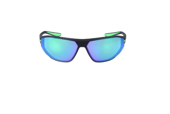 M_DQ0993-012 65-12-140 - NIKE SUNGLASSES Mod. AERO SWIFT MATTE DARK GREY GREEN - Nike Max Optics lenses
